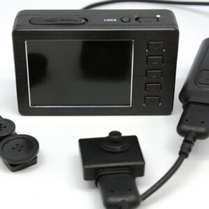 HD DVR with Button Camera Set