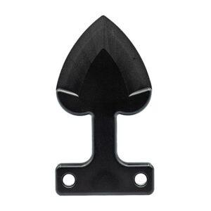 Heart Attack Key Chain Black