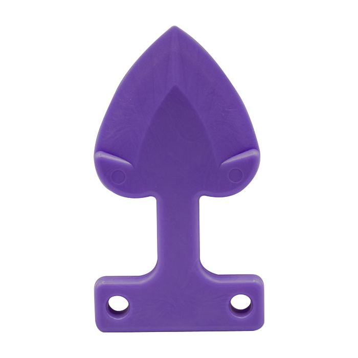 Heart Attack Key Chain Purple