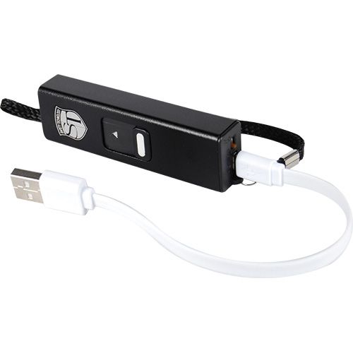 Slider stun gun flashlight - Black - Image 3