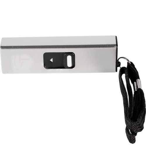 Slider 40-million-volt stun gun flashlight 4.9 milliamps Silver - Image 4