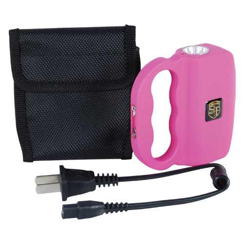 75-million-volt Talon Stun Gun and Flashlight Pink - Image 4