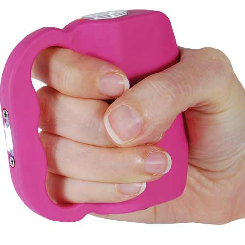 75-million-volt Talon Stun Gun and Flashlight Pink - Image 3