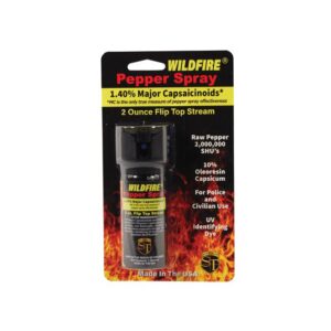 Wildfire 1.4% MC 2 oz pepper spray flip top