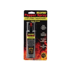 WildFire 1.4% MC 4oz pepper spray stream