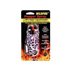 WildFire 1.4% MC 1/2 oz Halo Holster Leopard Black/Purple