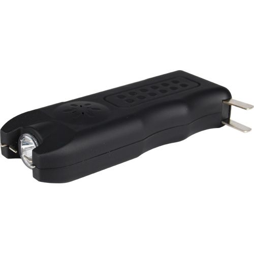 MultiGuard Stun Gun, Alarm, and Flashlight with Built in Charger Black - Image 2