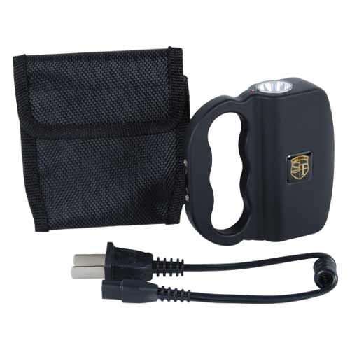 75-million-volt Talon Stun Gun and Flashlight Black - Image 3