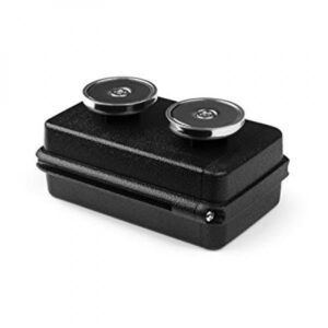 Optional Magnetic hard-shell EDC for 1 Week Battery Trackers