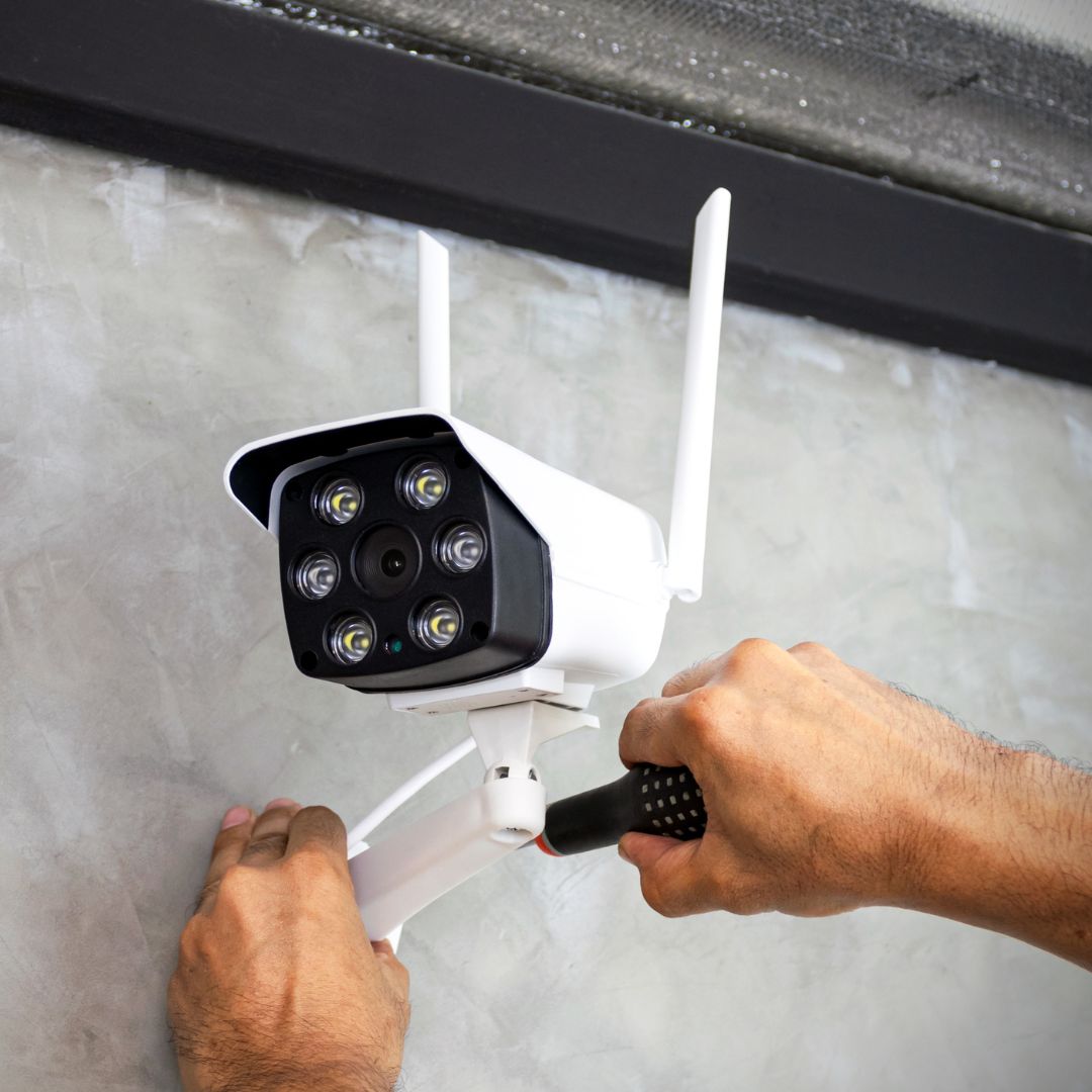 installing outdoor camera