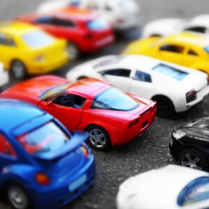 collection of diecast cars