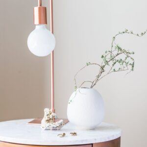 vase and lamp