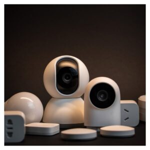 a variety of security cameras