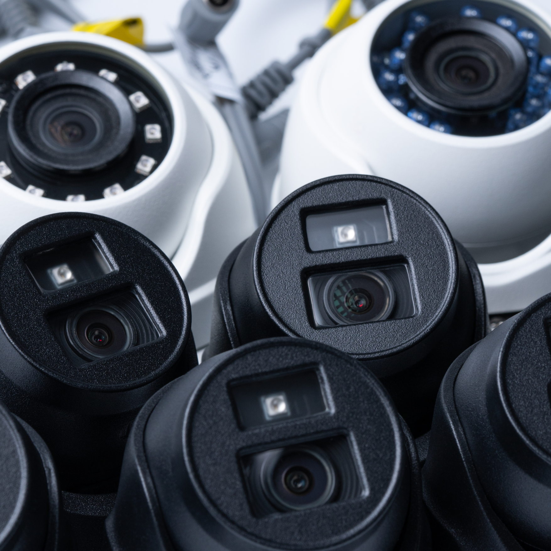 variety of security cameras