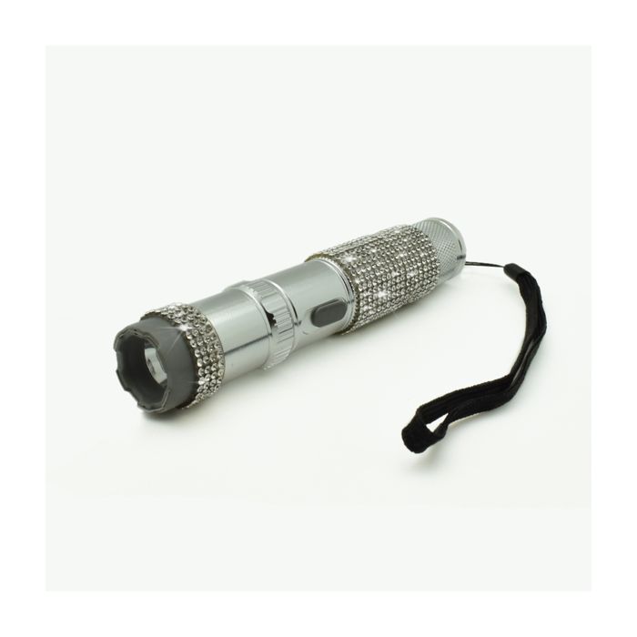 RhineStun 75,000,000* Stun Flashlight Silver - Image 3