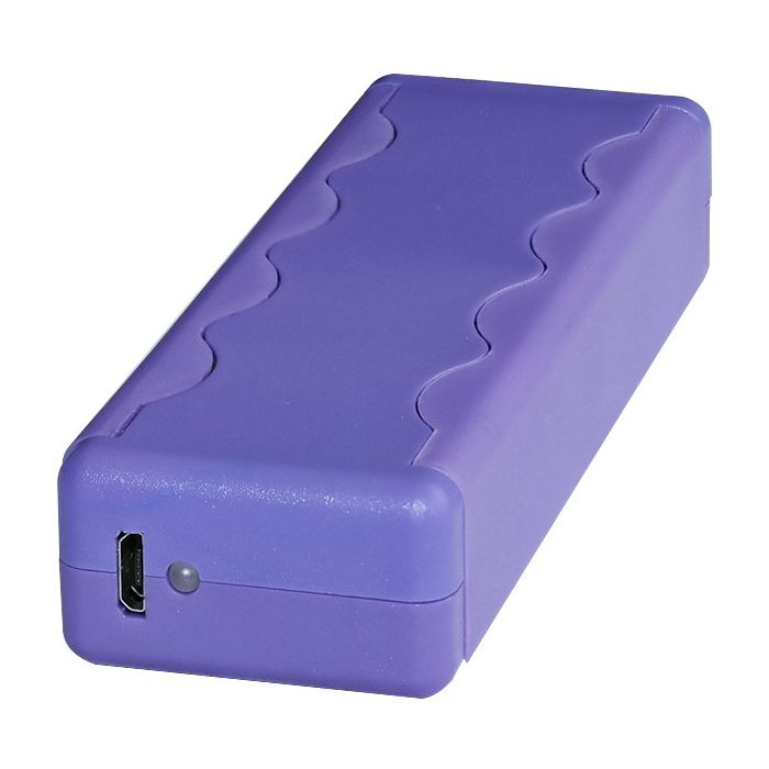 SAL Stun Gun with Alarm and flashlight Purple - Image 2